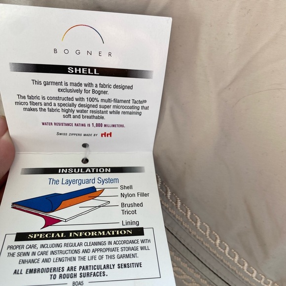 Embroidered Bogner Ski Jacket (Size 8) And Matching Pants (Size 10) New W/Tag - Picture 9 of 11